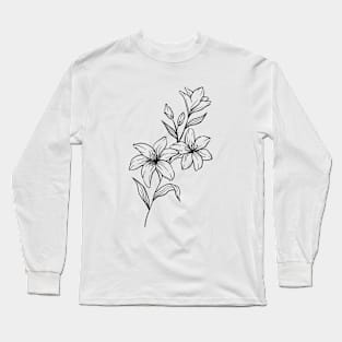 Flower Long Sleeve T-Shirt